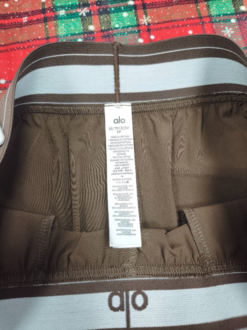 Alo Yoga Regular Espresso Suit Up Trouser🧆Easy to Dress Up or Down👖30" Inseam - Picture 4 of 7